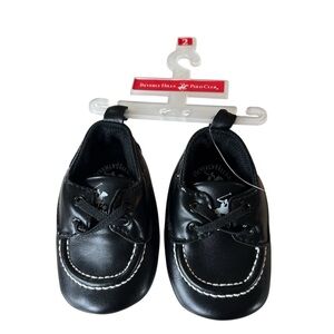 ❄️🏖️ NWOT Beverly Hills Polo Club Black Dress Shoes for Kids